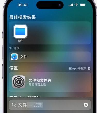 奉化apple维修中心分享iPhone文件应用中存储和找到下载文件 