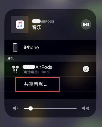 奉化苹果14音频维修点分享iPhone14音频共享设置方法 